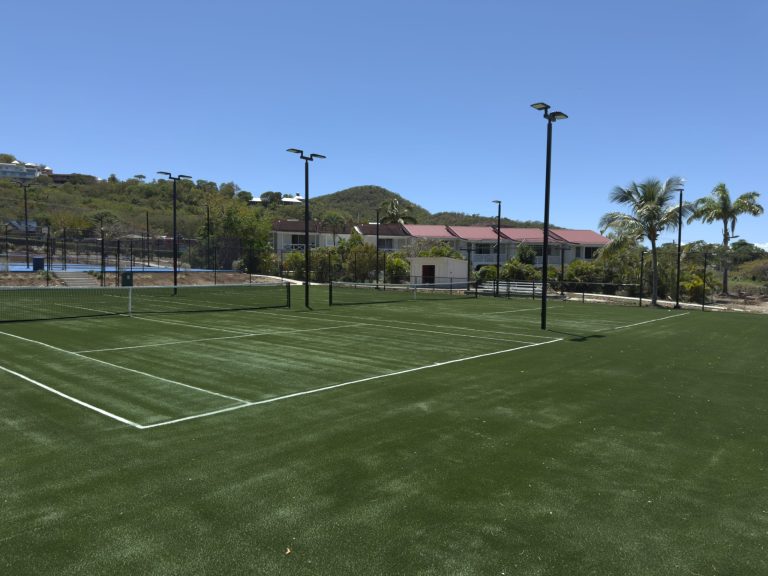 Double AstroTurf at Jolly Harbor - Antigua